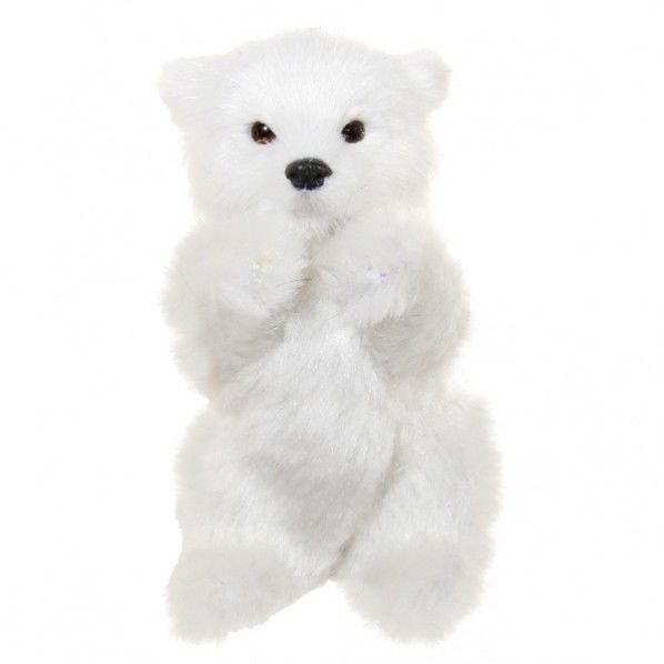 ベアーオーナメント ホワイト 693492 1個