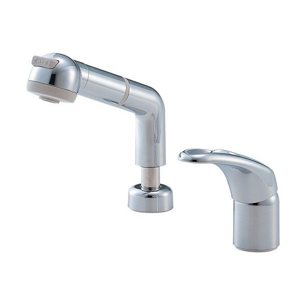 ツーホールシングルスプレー混合栓(洗髪用)