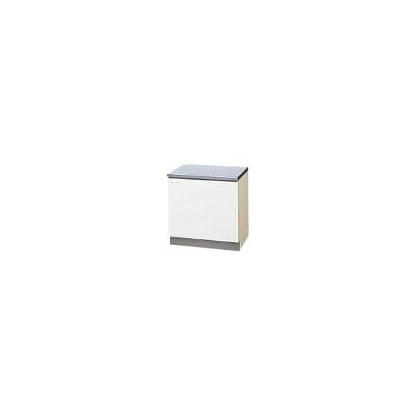 木キャビキッチンクリンプレティ コンロ台Rタイプ ホワイト 間口60cm GTS-60KR 1個