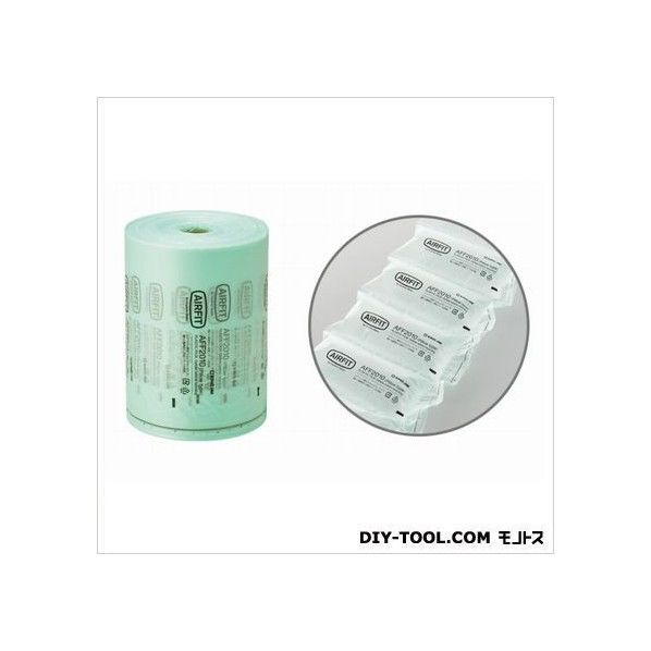 キングジム 「エアフィット」専用フィルム(ピロータイプ) 緑色 外形寸法/約130(W)×130(D)×200(H)mm AFF2010ミト 1個...