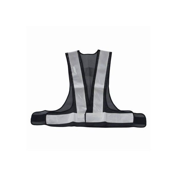 反射ベスト 紺x白 87402 1個