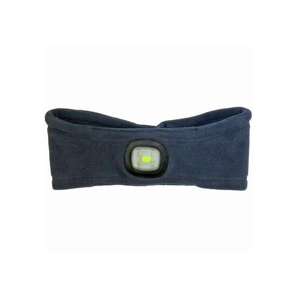 イヤー&ネックウォーマー LEDライト グレー 87641 1個