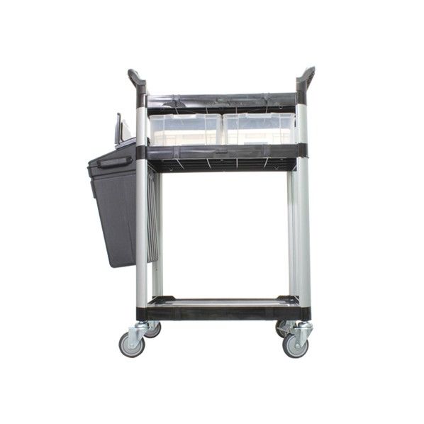 静音オイルレスコンプレッサー 38L 縦型&カート(707F)&ホルダー(508-US) 750×1240×460mm LWH-707F-CP720 1台