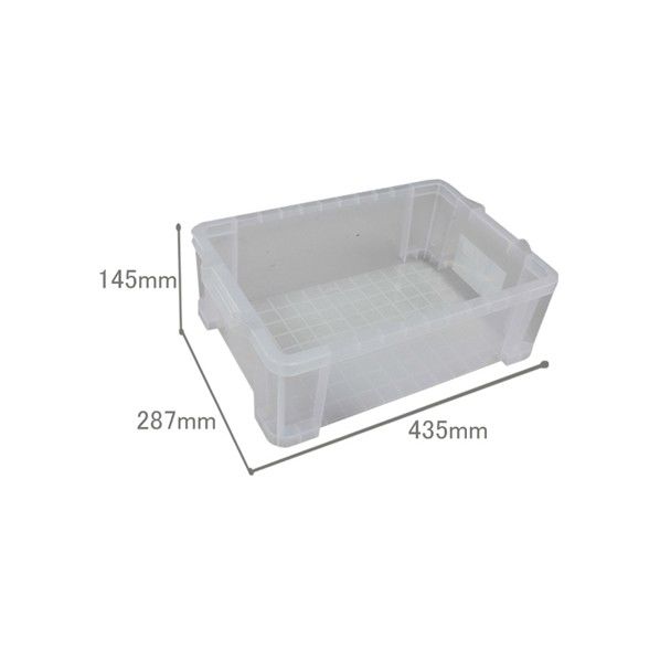 コンテナBOX 435×287×145mm LYKT-B13 1台