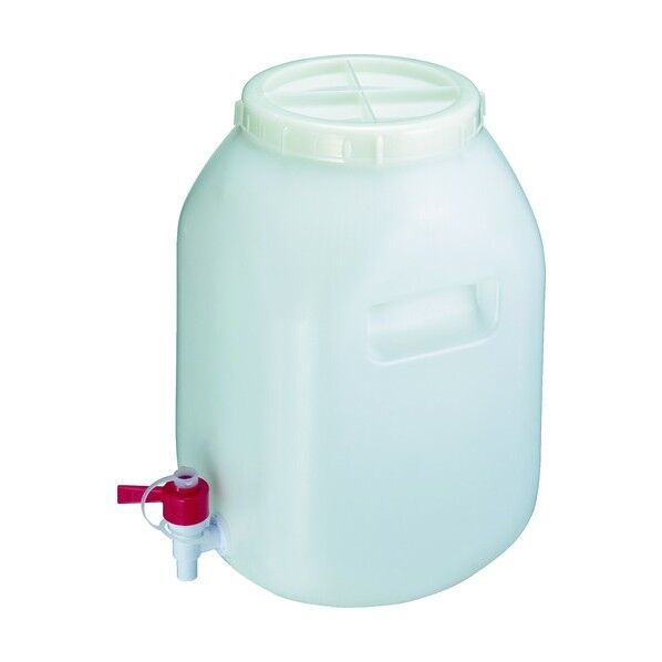 正角広口コック付20L