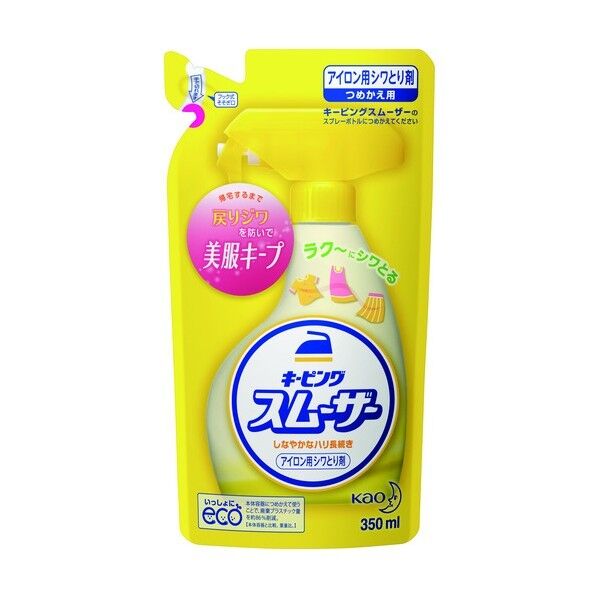 花王 キーピング アイロン用スムーザー 詰替350ml 732248 1点×24個