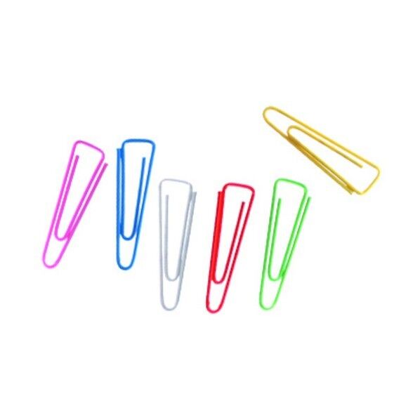 スマートスリム カラーVゼムクリップ カラーMIX SSG-101VN 50本x5個