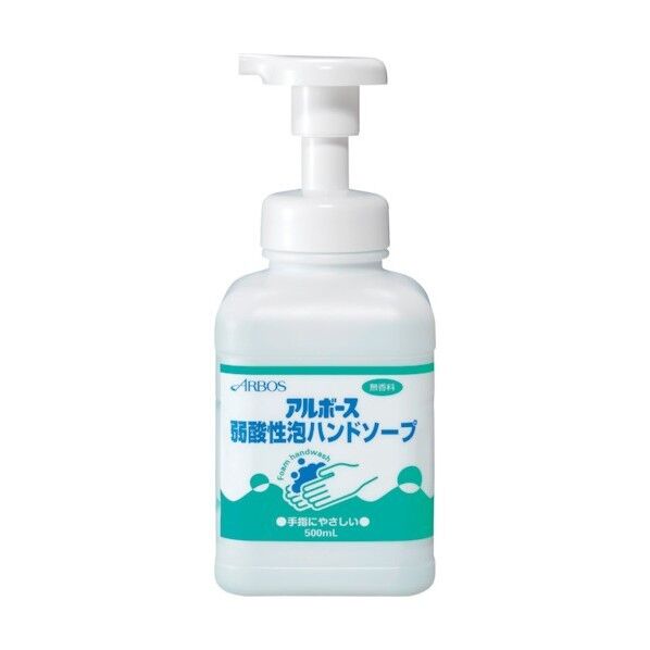 弱酸性泡ハンドソープ 500ml 14338 1点x24本