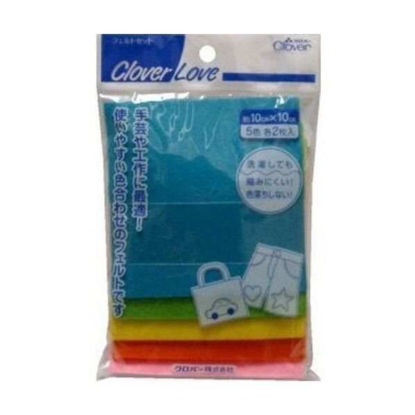 CLフェルトセット ブライトカラー 77-493 1点x20個