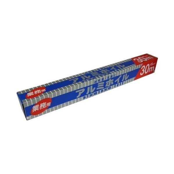 大黒工業 業務用アルミホイル 45cmX30m 厚さ13ミクロン 555519 1点×20本