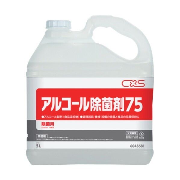シーバイエス アルコール除菌剤75 6045681 1本×2本...