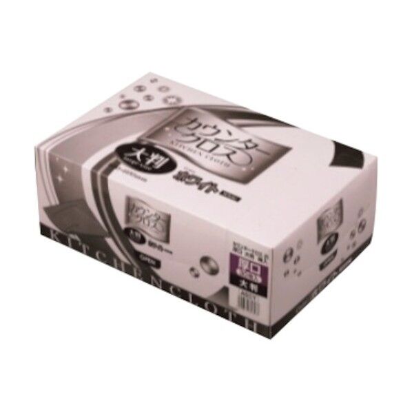 エフピコ商事 カウンタークロス白 厚口大判 箱入 JLC6 30枚×9箱...