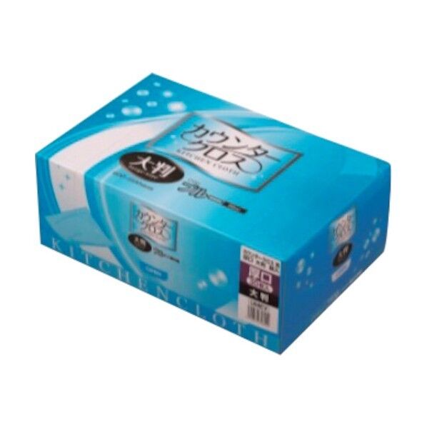 エフピコ商事 カウンタークロス青 厚口大判 箱入 LNYK 30枚×9箱...