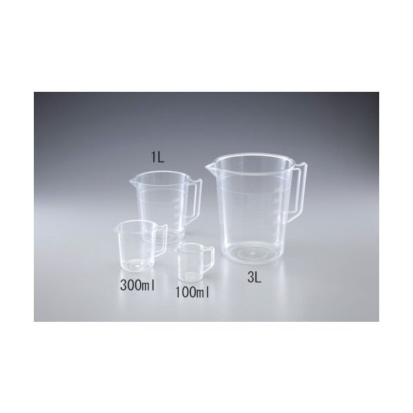 TPX手付きビーカー 2000mL 1個 3006-01 1個