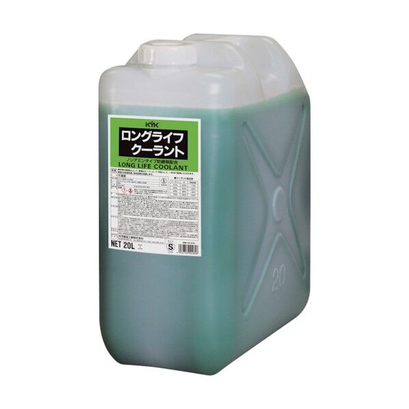 ロングライフクーラント80%(Sタイプ) LLC80%(S)(ポリ缶) 緑 180mm×350mm×410mm 20L 56-202 1個