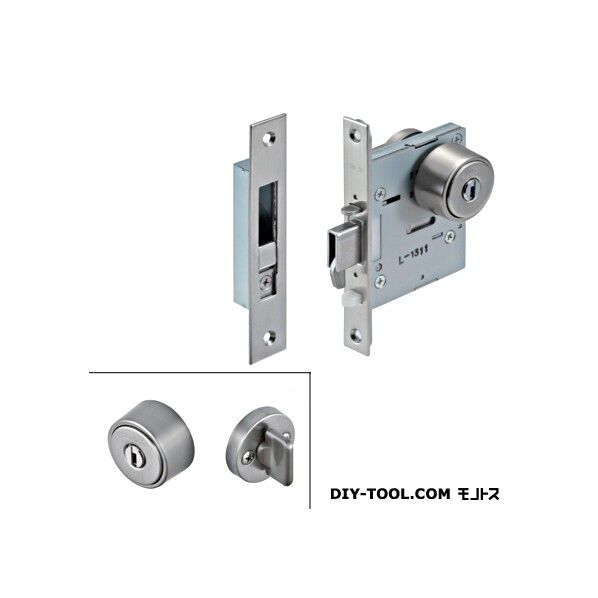 ケース鎌錠 シリンダー/サムターン WB KV51-CT 070047 1セット