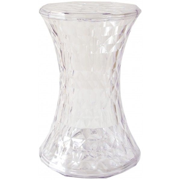 砂時計デザインスツール クリア CH-H002A 1個