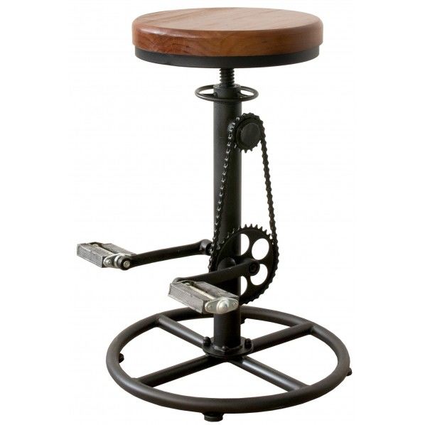 自転車デザインバーバーチェア KNC-A819 1個