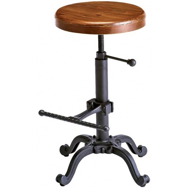 猫脚+装飾のレトロバーチェア KNC-A700 1個