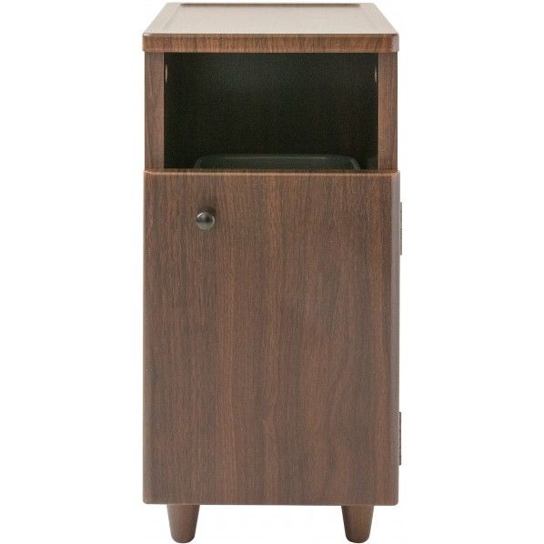 隠せる扉&ゴミ箱付きサイドテーブル DB-2029 1個