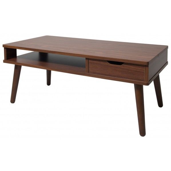 収納スペース＋引き出し付きセンターテーブル CT-8040 1個
