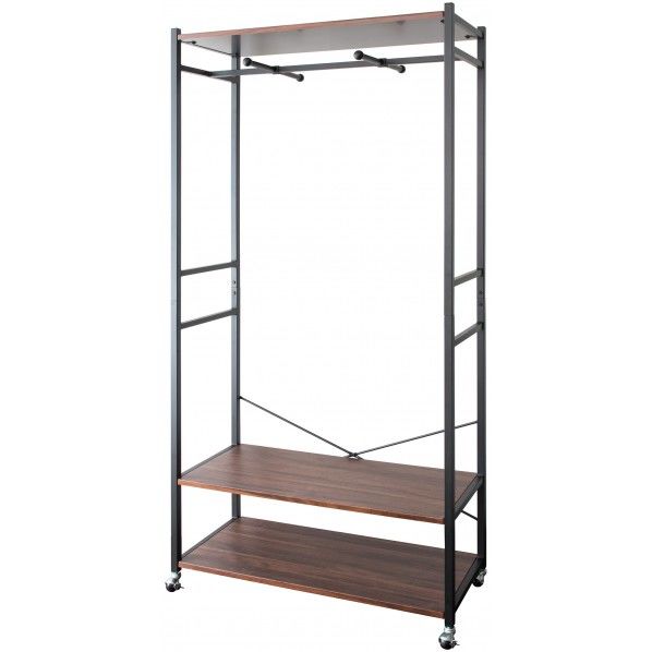 大容量壁面ダブルハンガーラック HS-701 1個