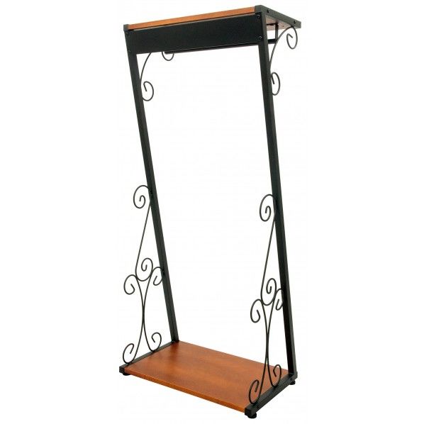 スパニッシュな棚付きブティックハンガー DS-HS1400 1個