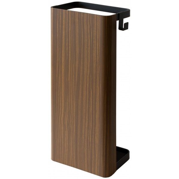 木転写のスチールアンブレラスタンド ブラウン KB-100M 1個