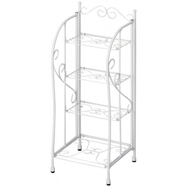 玄関ラック ホワイト DS-SR270S 1個