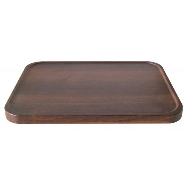 キャスター付き木製マルチスタンド ブラウン 幅45×奥行33×高さ3.7cm MST-450 1個