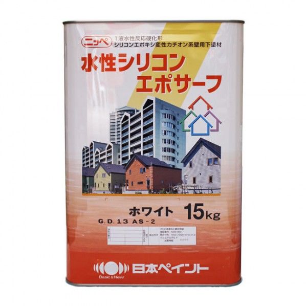 水性シリコンエポサーフ ホワイト 15kg 1缶