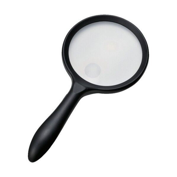 ルーペA-6リーディング用2倍&4倍二重焦点LEDライト付 110mm 75751 1点