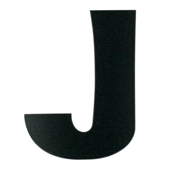 磁気ステッカー アルファベット(マグネット切り文字 J)