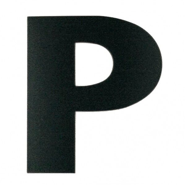 磁気ステッカー アルファベット(マグネット切り文字 P)