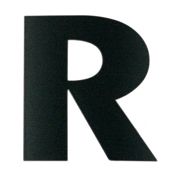 磁気ステッカー アルファベット(マグネット切り文字 R)