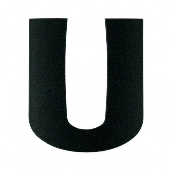 磁気ステッカー アルファベット(マグネット切り文字 U)