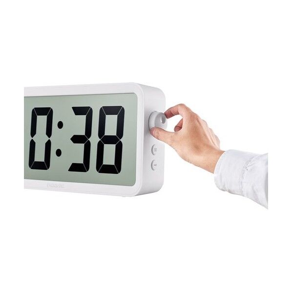 キングジム キングジム 電波掛時計 ザラ－ジ タイマ－クロック 250×480×100MM DTC-001W 1個