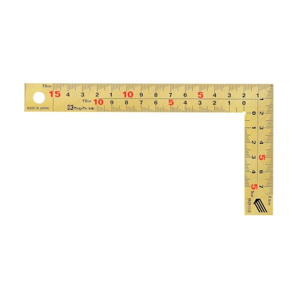 金曲尺 15cm 快段目盛 厚手広巾 GMT-15CKD 1点