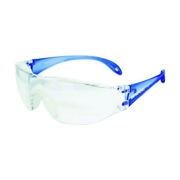 一眼型保護メガネ 耳掛けツル・ひさし付