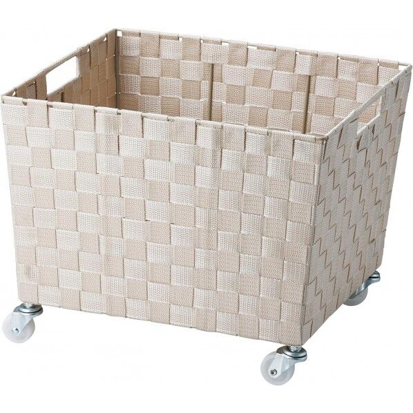 PPバスケット（キャスター付き） L