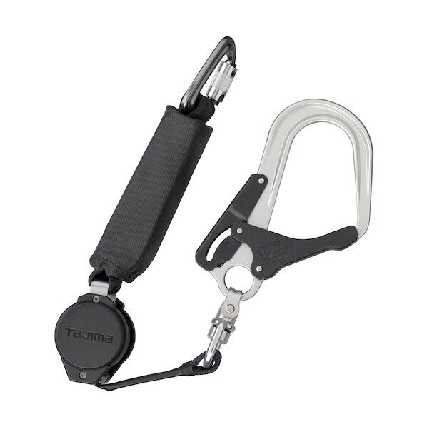 ハーネス用・胴ベルト用兼用ランヤードVR150LシングルL8 A1VR150L-L8 1個