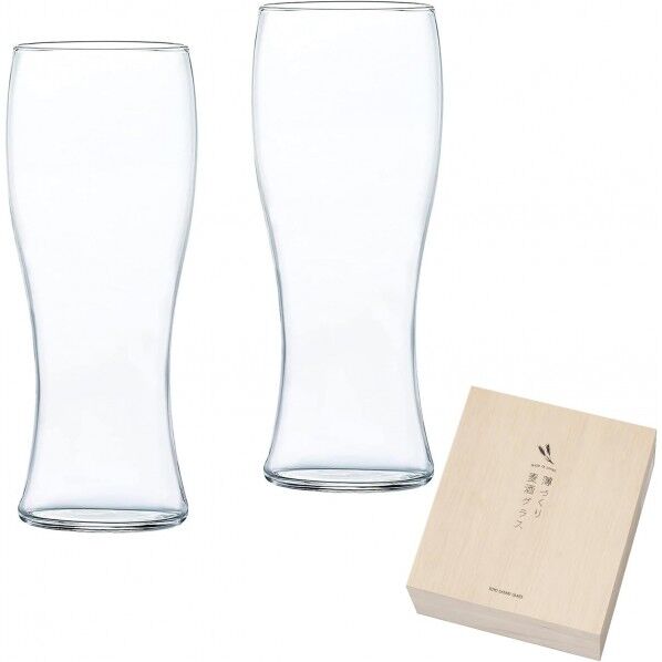 お酒を愉しむ本格グラスセット 薄づくり 麦酒グラスセット