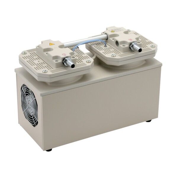 ダイアフラム型ドライ真空ポンプ 2段排気方式