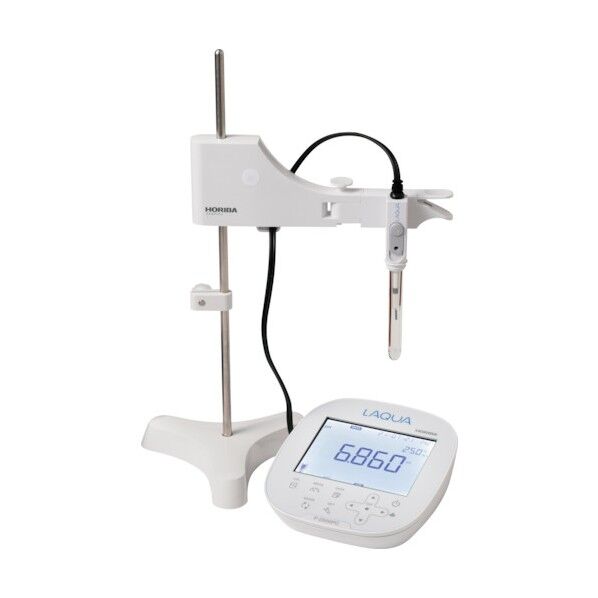 スタンダード卓上型pH・電気伝導率計(ガラスpH電極セット) 150X155X67mm F-2000PC-S 1点