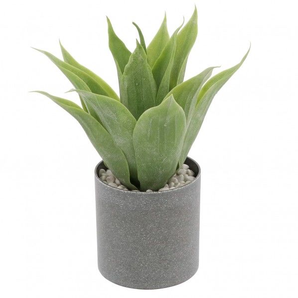 フェイク フォリージ ミドル アガベスタイル 12.5×12.5×33cm NE-560 1個