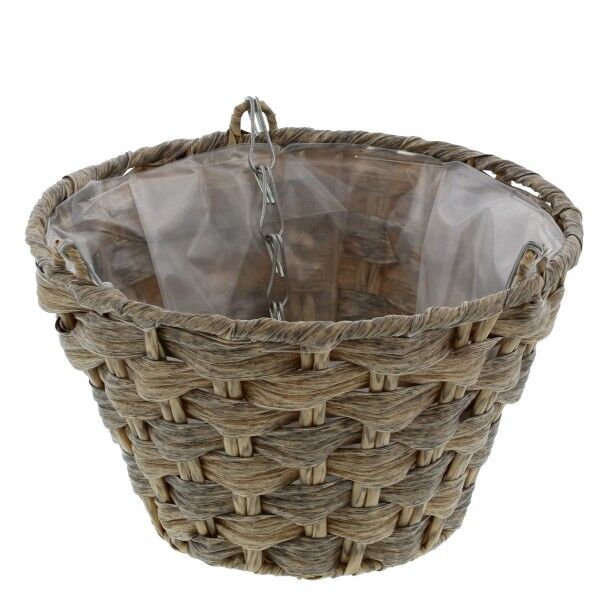 ボタニカルバスケット ハンギングサークル チェーン S 20×20×11cm NE-523 1個