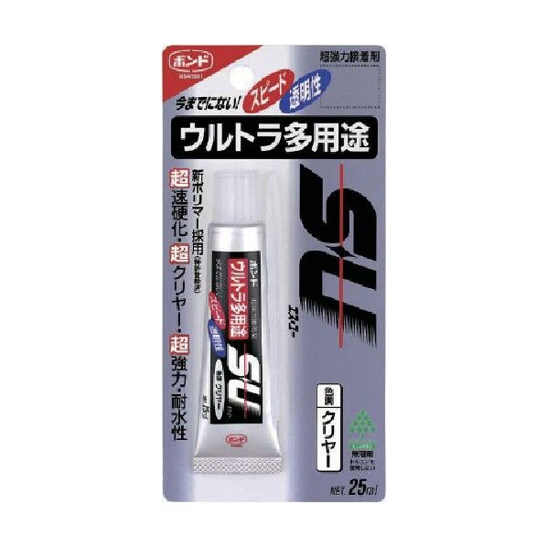 コニシ ボンド ウルトラ多用途S・U 25ml クリヤー #04592 1個