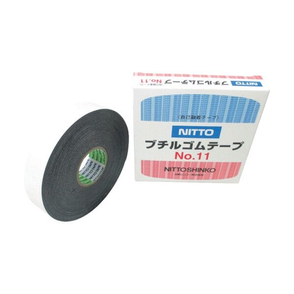 自己融着テープNo.110.5mm×19mm×10mクロ