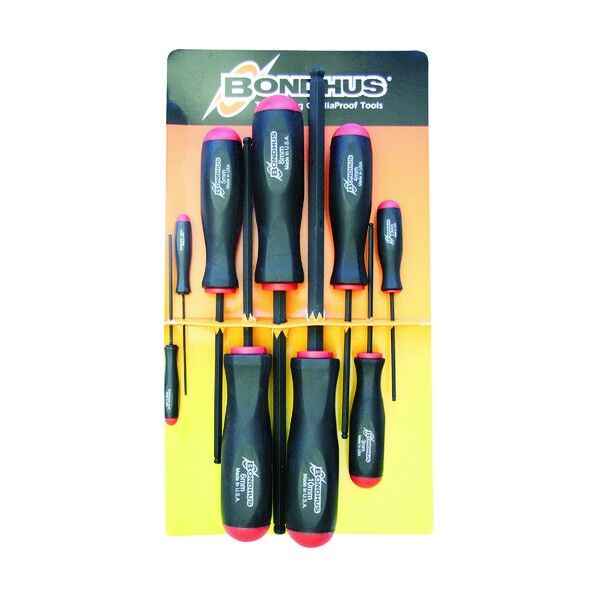 ボールポイント六角棒ドライバー セット:ミリ