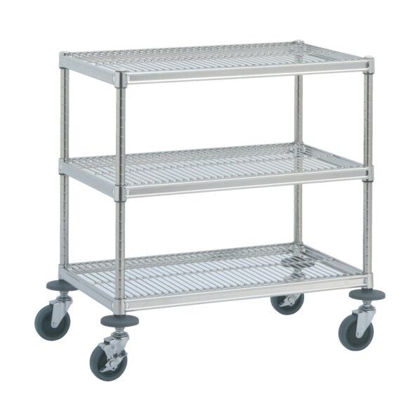 サイドテーブルワゴン (SUS304) メッシュタイプ